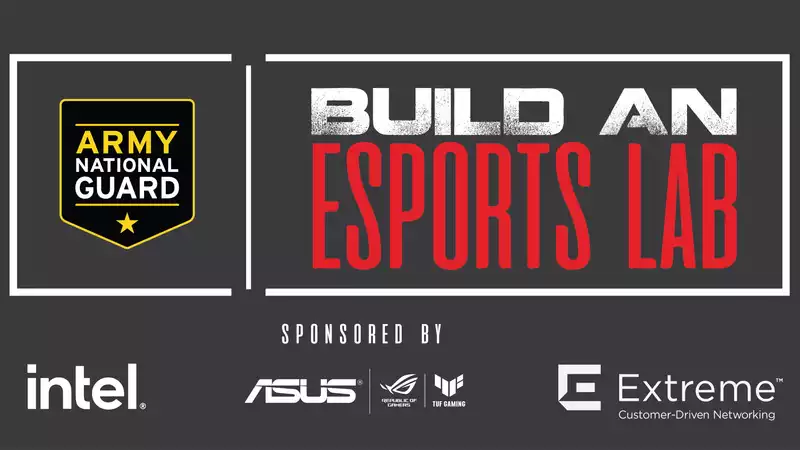 U.S. Army National Guard sponsors "esports labs" in 25 high schools