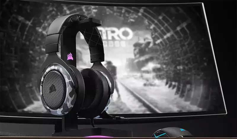 Corsair's latest headset dances on a dome with tactile feedback