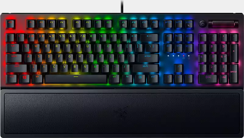 Razer's BlackWidow keyboard returns with tougher keycaps and brighter lights