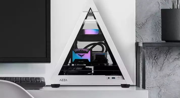 You can build a compact gaming PC inside this small pyramid.