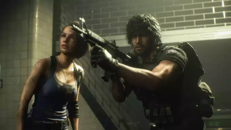 The "Resident Evil 3" remake is not as popular as its predecessor.