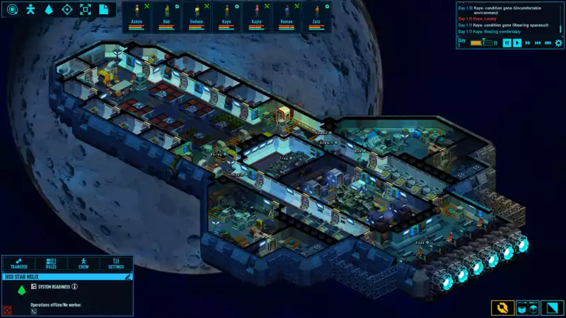 Space Heaven is a promising management sim about interstellar vagabonds.