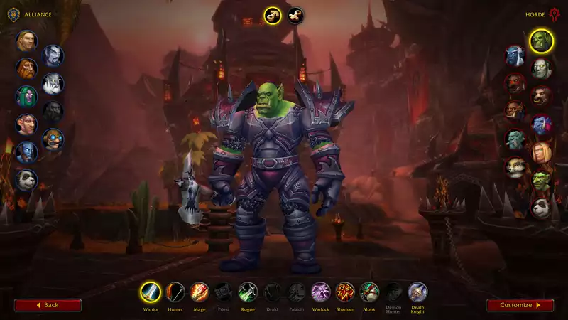 World of Warcraft" will change its character creation screen for the first time in 10 years.