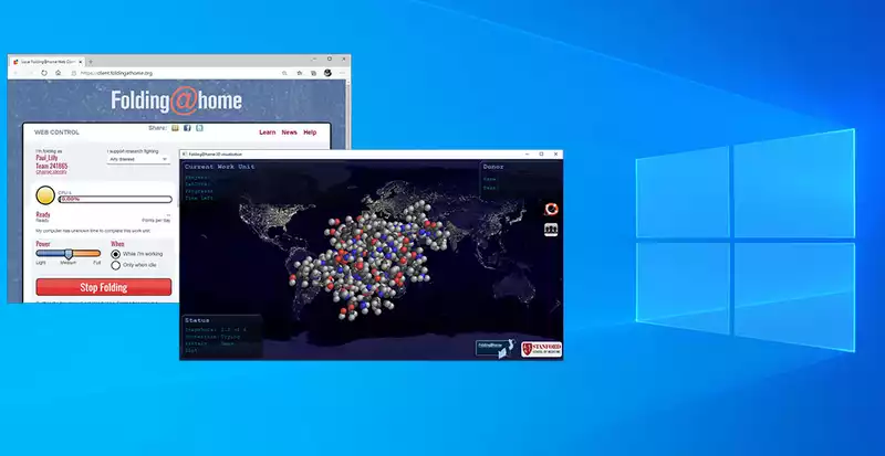 Folding@home is 15 times faster than current supercomputers