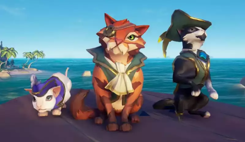 Sea of Thieves adds cat (hat) and new trading company in next update