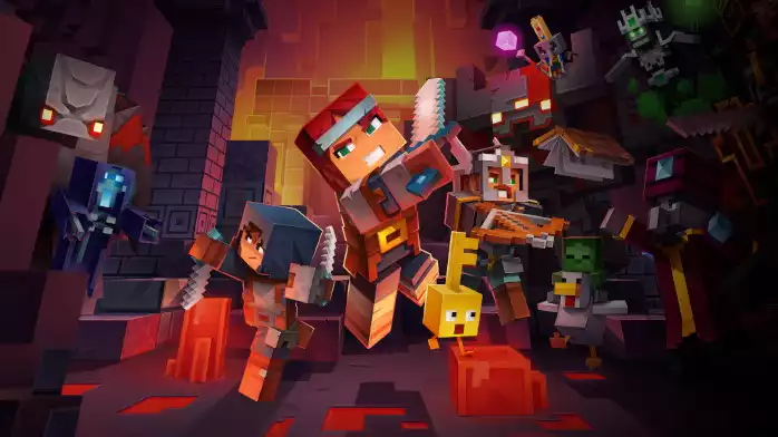 Minecraft Dungeons postponed until May.