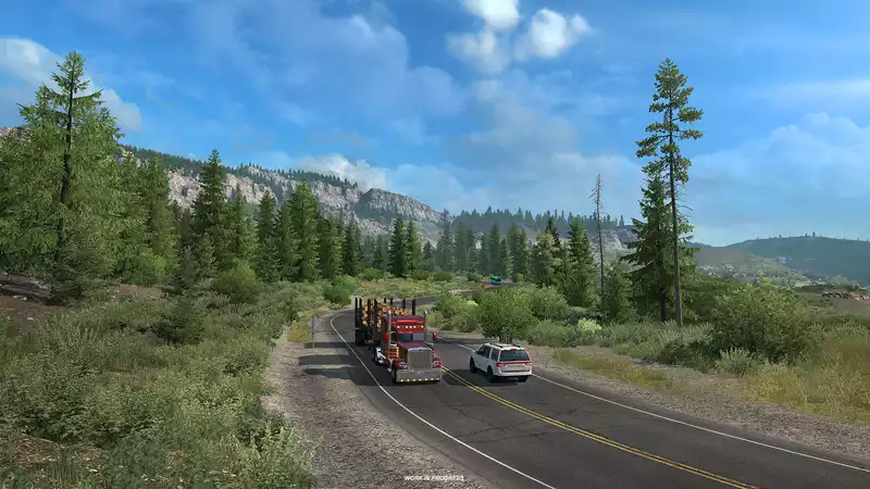 American Truck Simulator," new DLC lets you cruise the Colorado