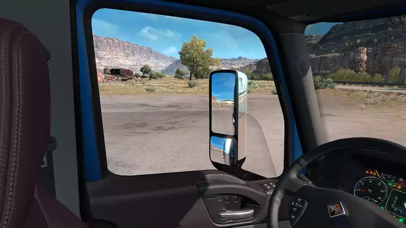 Finally, American Truck Simulator truck windows can open and close.