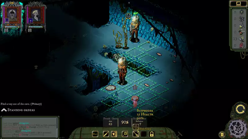 Lovecraft-style turn-based tactics game "Stirring Abyss" now available