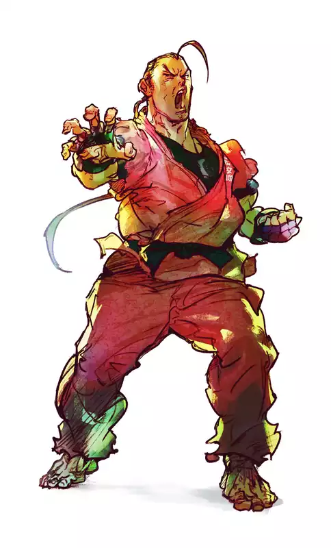 Here's to the return of Dan, Street Fighter's most idiotic fighter!