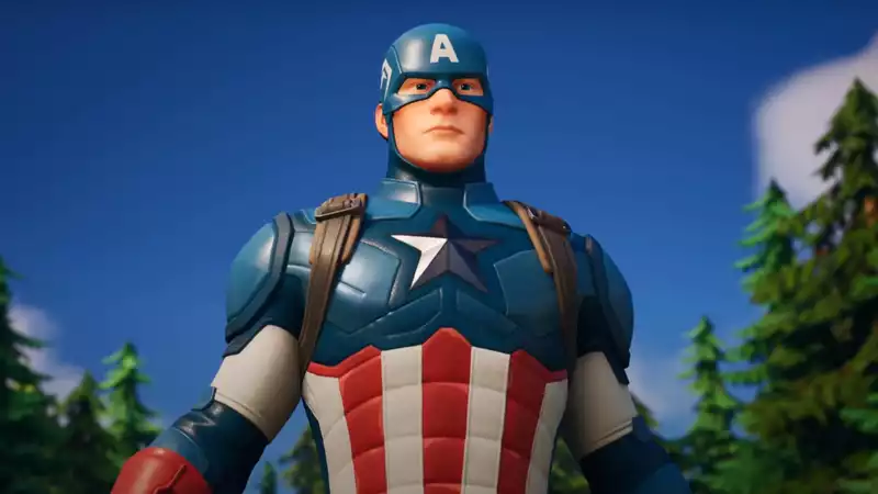 Captain America Comes to Fortnite