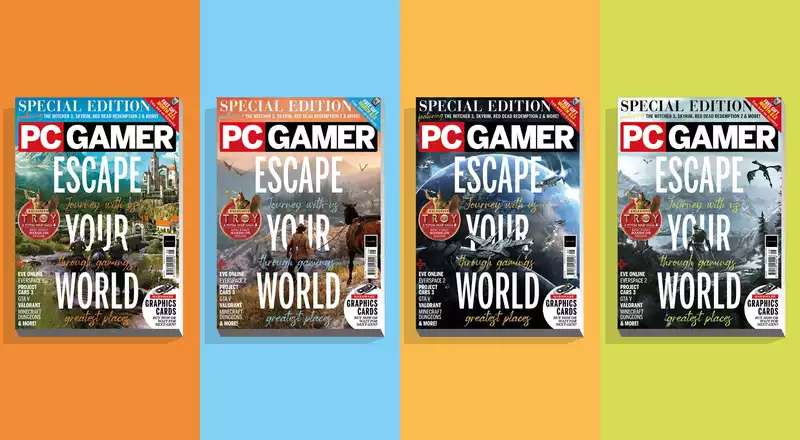 PC Gamer UK August Issue Escape Your World