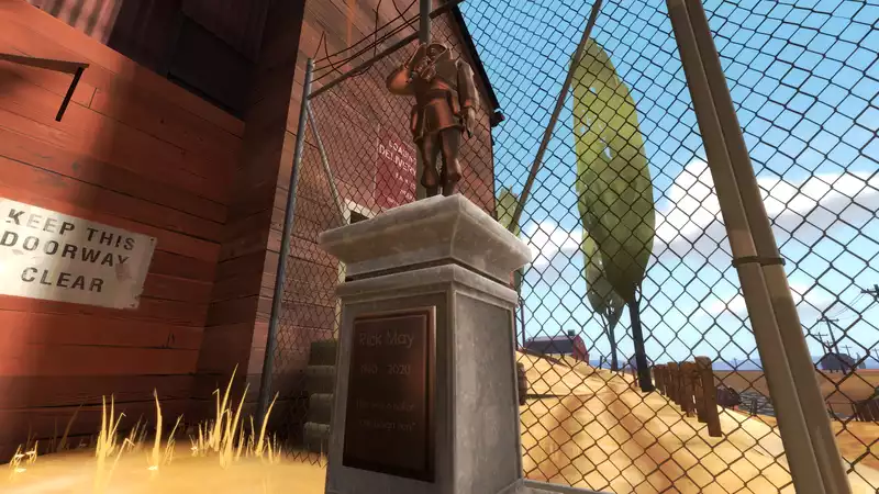 Rick May Tribute Added to Team Fortress 2