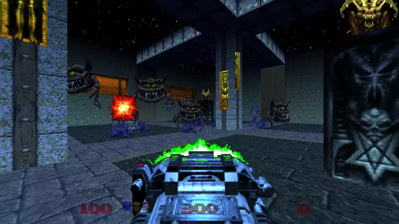 Doom 64" has a new level and can run at up to 1000 fps.