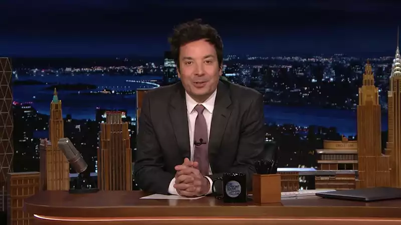 Yes, Jimmy Fallon is streaming "Along Us".