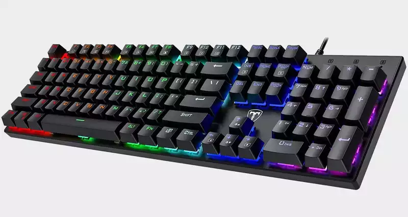 Here's your chance to get a splash-proof mechanical keyboard for under $20.