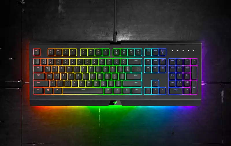 Looking for a spill-resistant keyboard" Razer's Cynosa Chroma on sale for $36