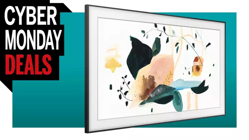 Ultra-chic Samsung "Frame" TVs discounted by $600 on Cyber Monday