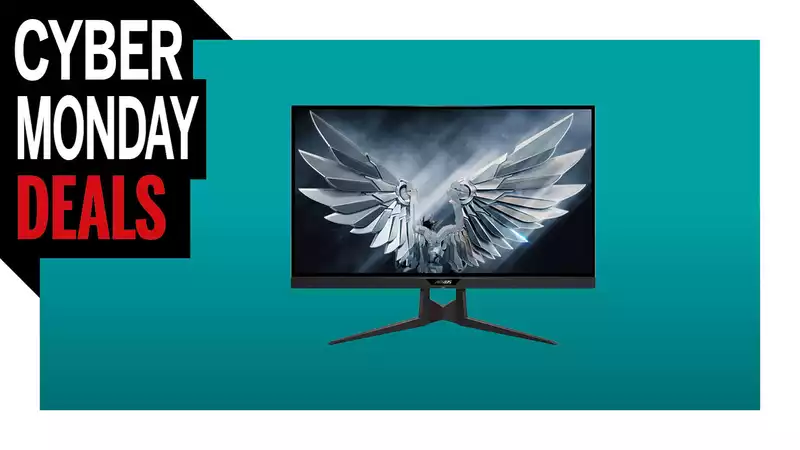 Cyber Monday monitor deal: $60 off a 27-inch 1440p 165Hz gaming monitor from Gigabyte