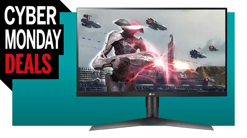 27" 144Hz gaming monitor with G-Sync is $100 off on Cyber Monday