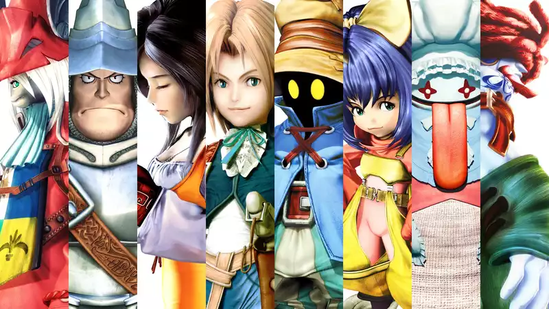 Final Fantasy 9 is animated.