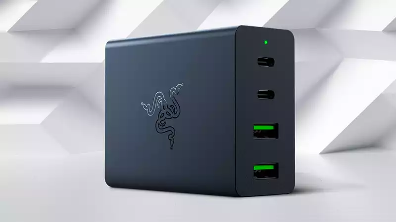 Razer introduces a powerful 130W GaN charger.