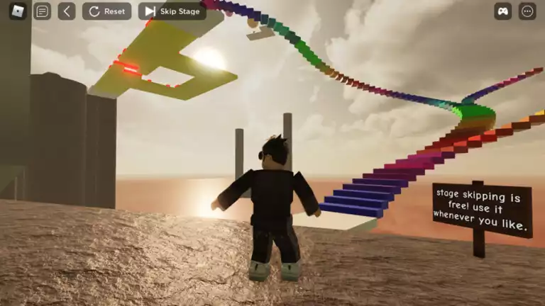 VVVVV creator's new game is Roblox's "Obie" that climbs giants!