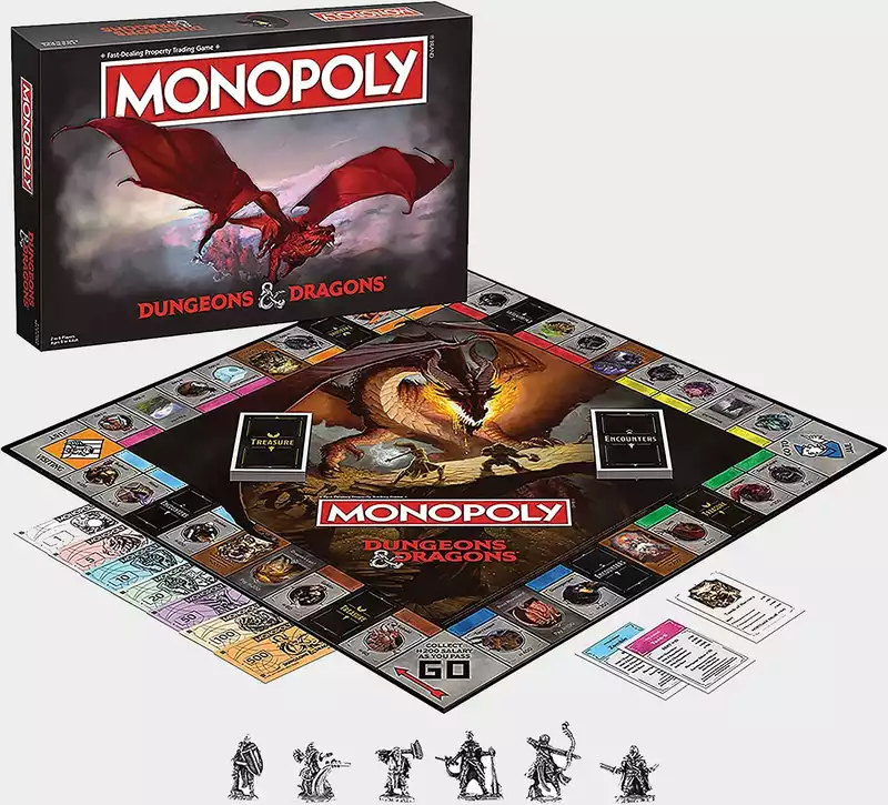 Dungeons & Dragons Monopoly is all the rage.