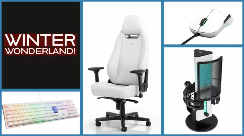 Support charity and win a set of Winter Wonderland Gaming Peripherals!