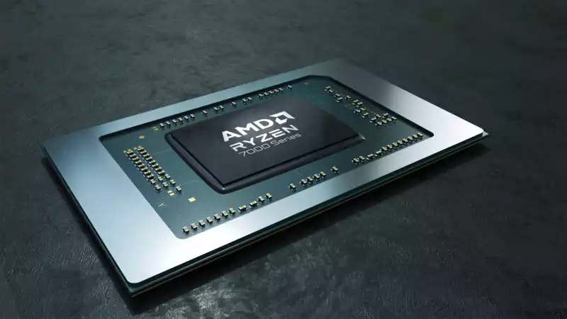 AMD's new Ryzen 7040 series of APUs for notebooks has a special AI source