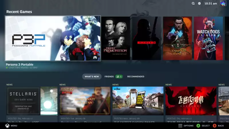 Finally, the Steam Deck UI has replaced Steam's Big Picture mode.