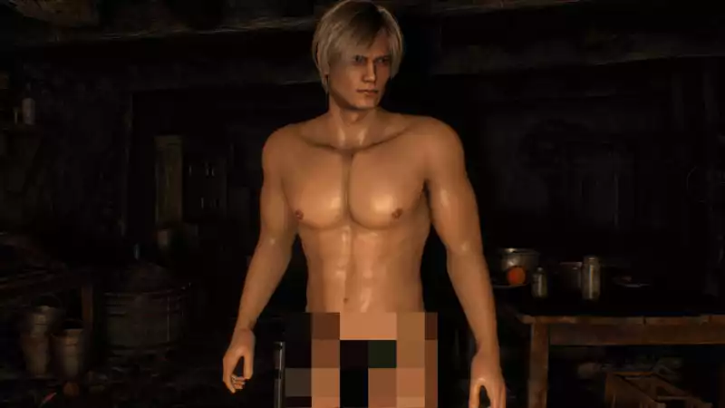 Of course, the first thing the modders did in the Resident Evil 4 demo was to make Leon wear a thong.