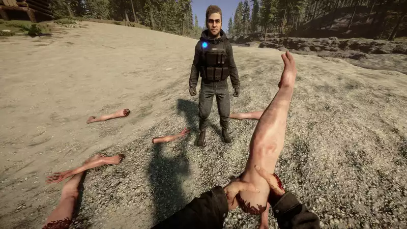 Sons of the Forest" Update Prevents Accidental Eating of Severed Arm