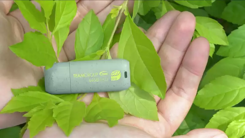 Flash drives are often disposed of as electronic waste, but this eco-friendly product may alleviate some of the guilt.