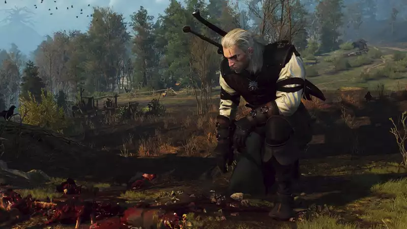 CD Projekt has made another major correction to the grass in The Witcher 3.