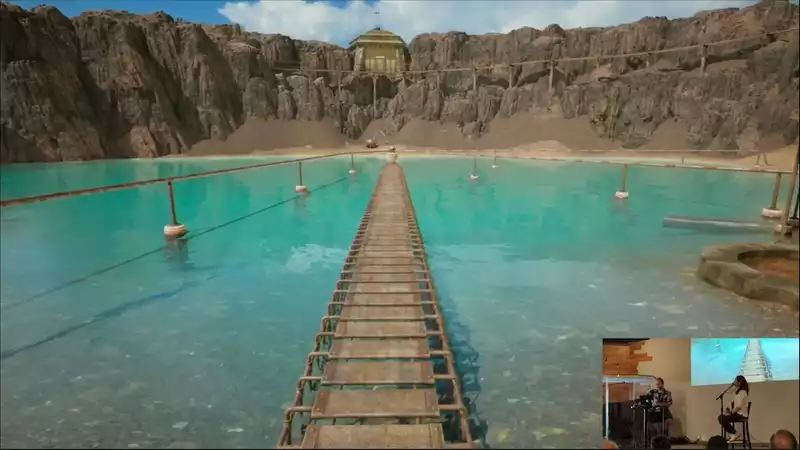 First gameplay of the "Riven" remake is shown, with the co-director of the original "Myst" sequel leading the project.