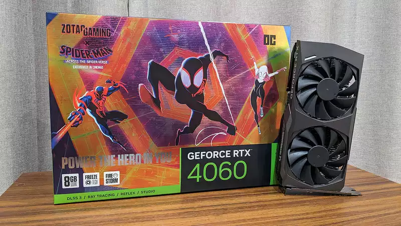 Zotac RTX 4060 OC Spiderman