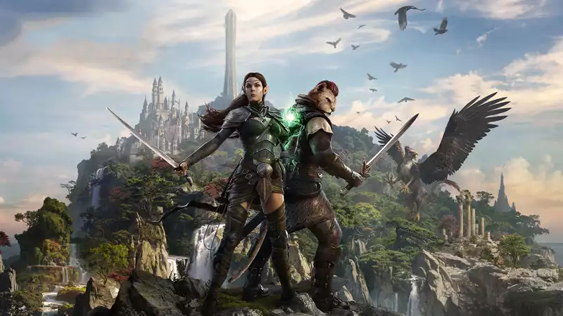 The Elder Scrolls Online is free on Epic.