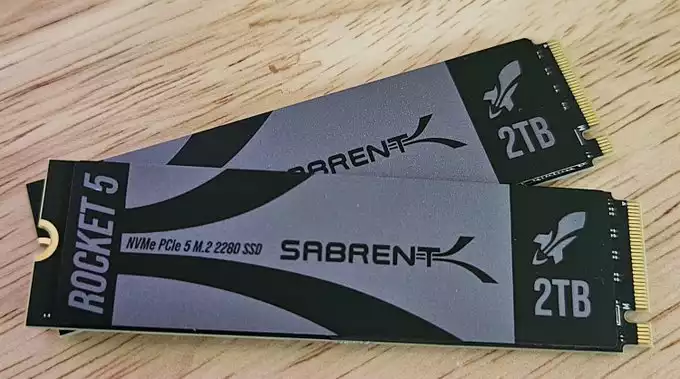 Sabrent Announces New 14GB/s PCIe Gen 5 SSDs Don't Require Huge Heat Sinks or Fans