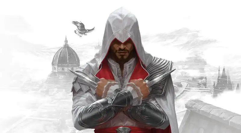 One of the "Assassin's Creed" cards in Magic: The Gathering is just a haystack