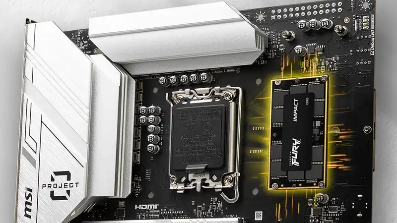 MSI revealed an interesting motherboard with CAM M2 memory support