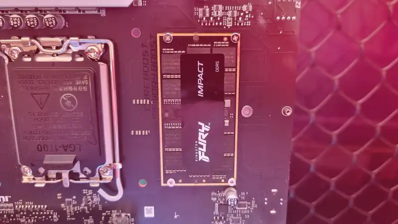 Kingston was given the first glimpse of CAMM2024 desktop RAM at COMPUTEX2DDR5.