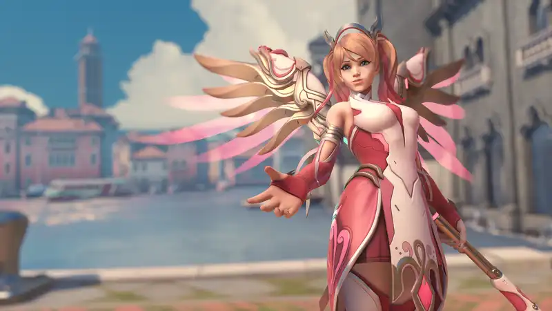 Pink Mercy is back in Overwatch 2! Not only have years of black market accounts been ruined, but the FPS has made the jump to Steam's bestseller list.